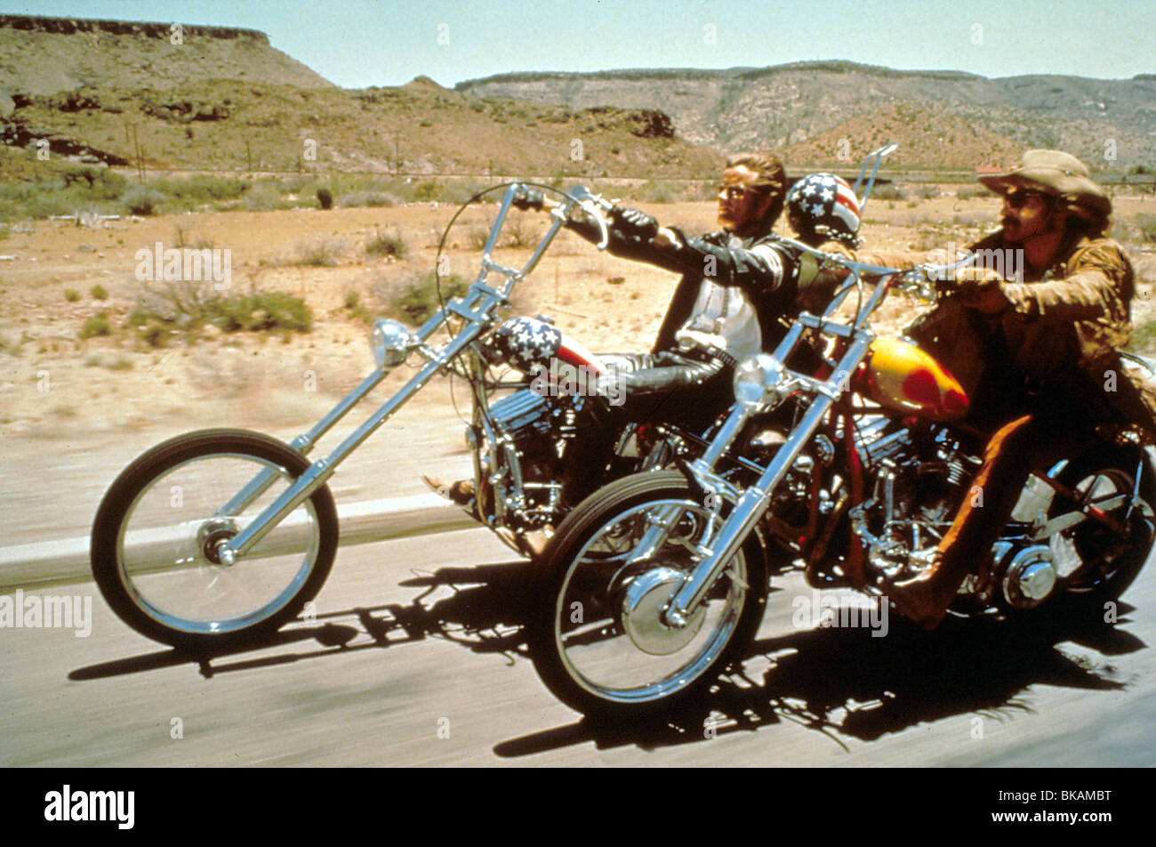 EASY RIDER (1969) PETER FONDA, DENNIS HOPPER ESY 004 Stock Photo Alamy