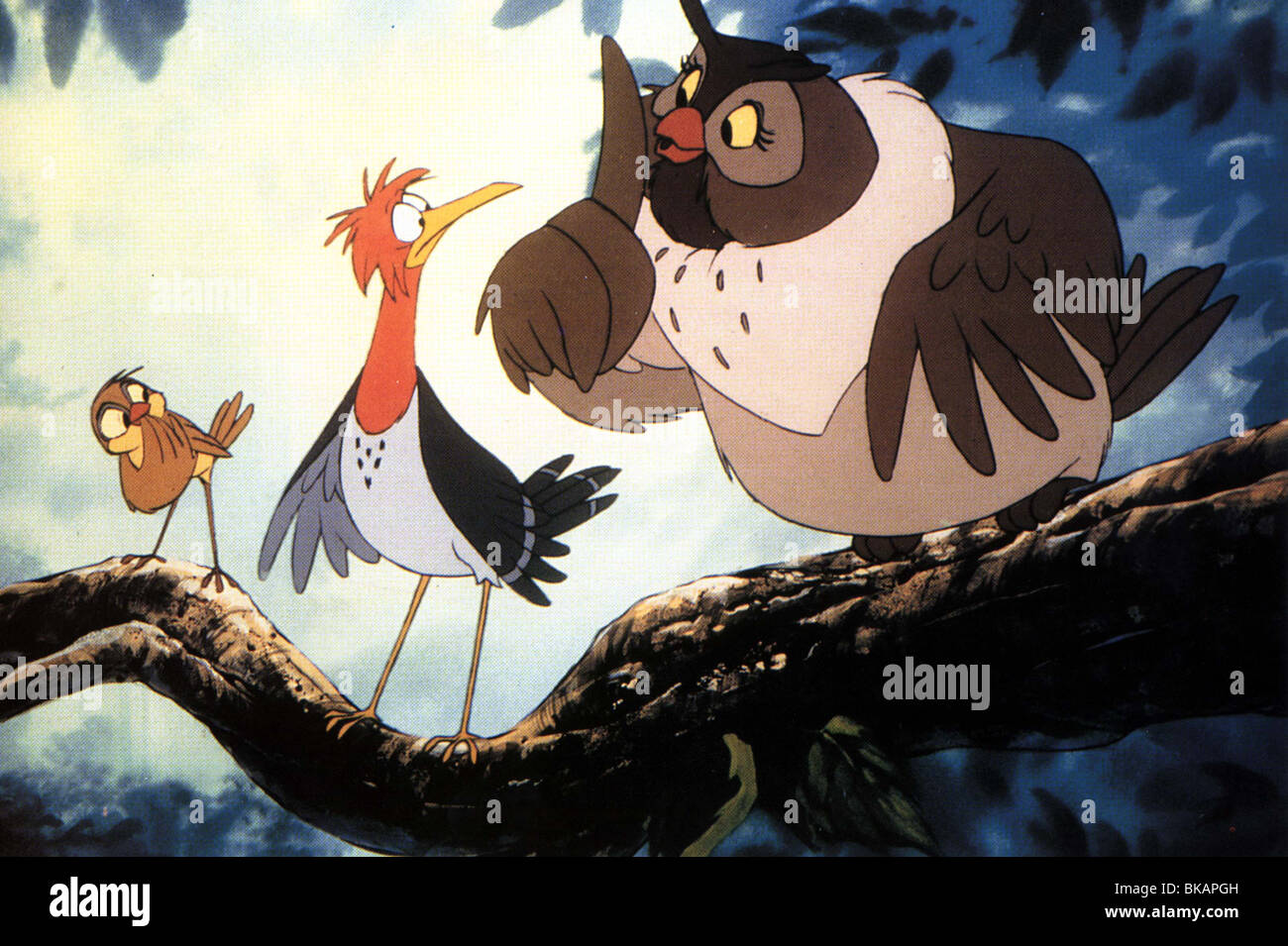 THE FOX AND THE HOUND (ANI - 1981) ANIMATED CREDIT DISNEY FATH 005FOH MOVIESTORE COLLECTION LTD Stock Photo