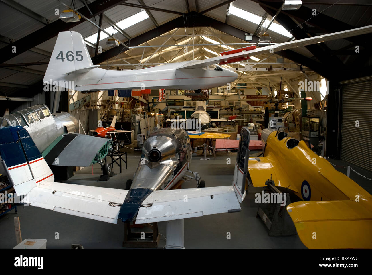 berkshire aircraft museum Stock Photo