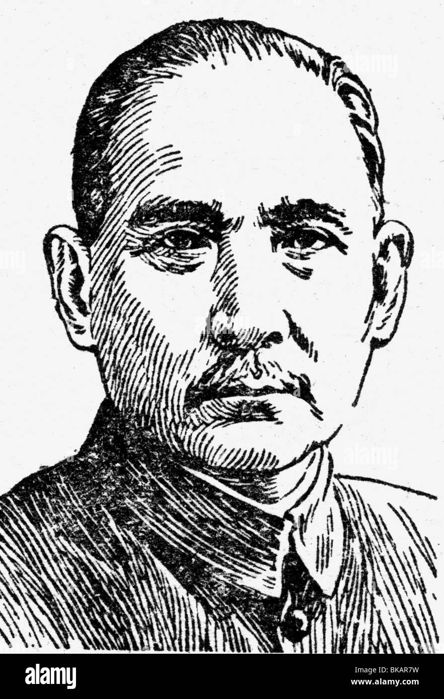 Sun Yat-Sen, 12.11.1866 - 12.3.1925, Chinese politician (Kuomintang), President of the Republic of China 1.1.- 1.4.1912, portrait, Soviet drawing, 1st half 20th century, , Stock Photo