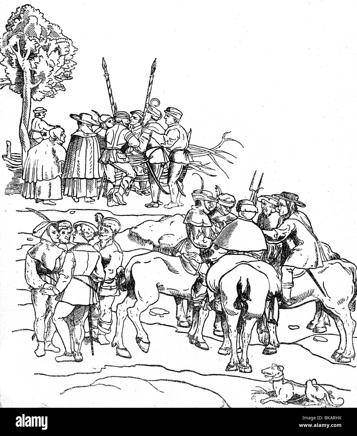events, German Peasants' War, 1524 / 1525, Additional-Rights-Clearances-NA