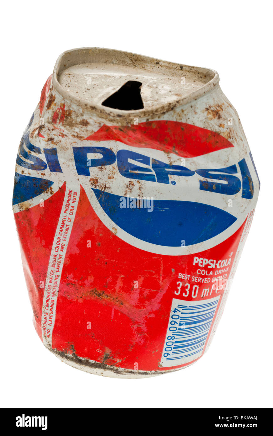 Old Can of Pepsi Cola Stock Photo