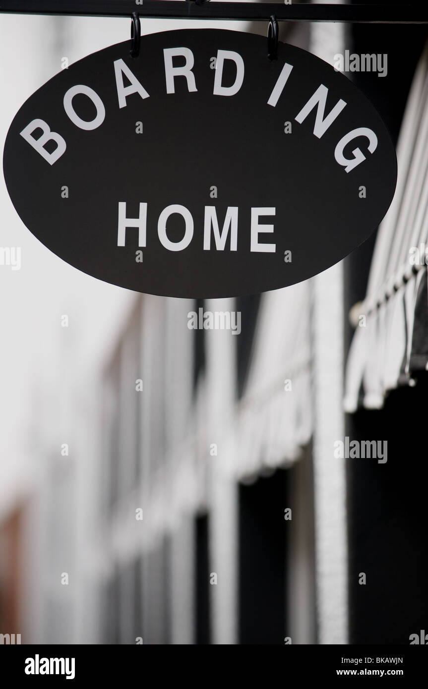 Boarding house sign hires stock photography and images Alamy