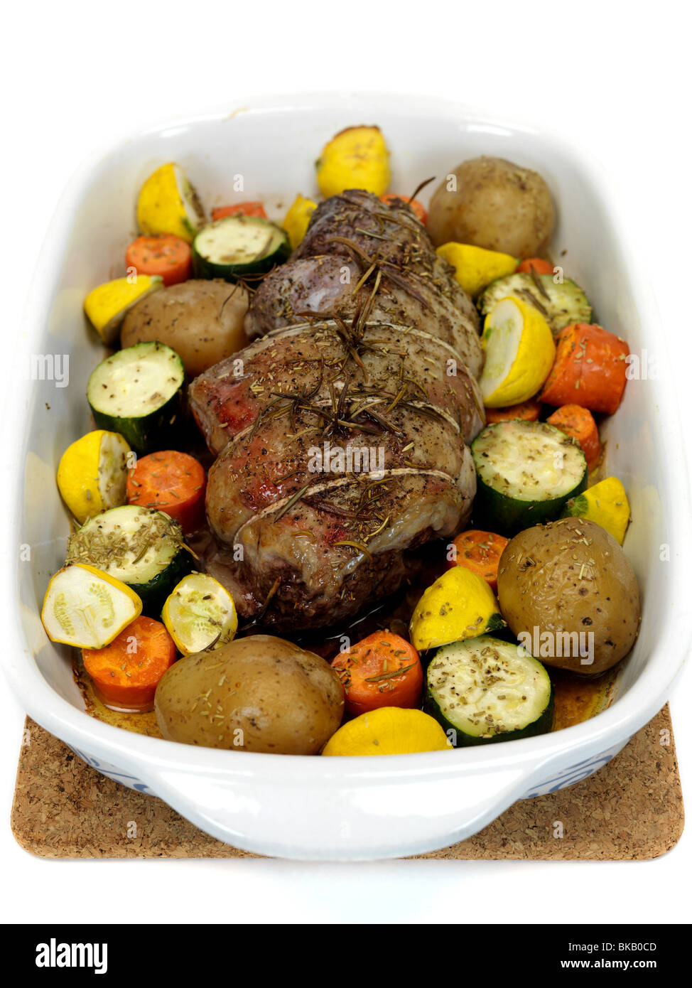 A lamb roast Stock Photo - Alamy