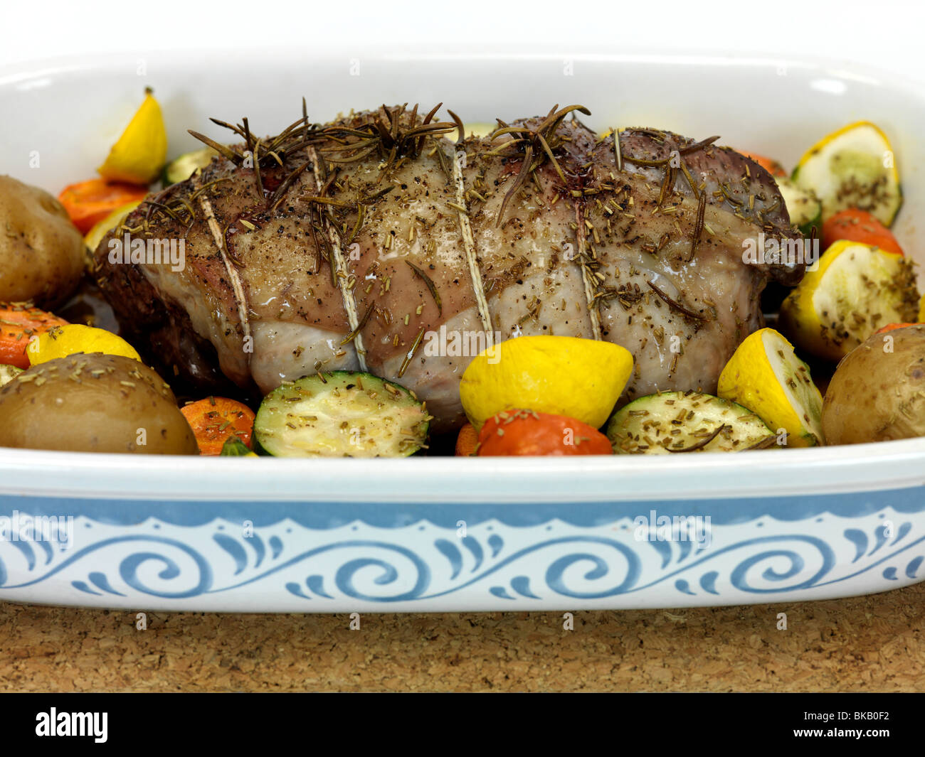 A lamb roast Stock Photo - Alamy