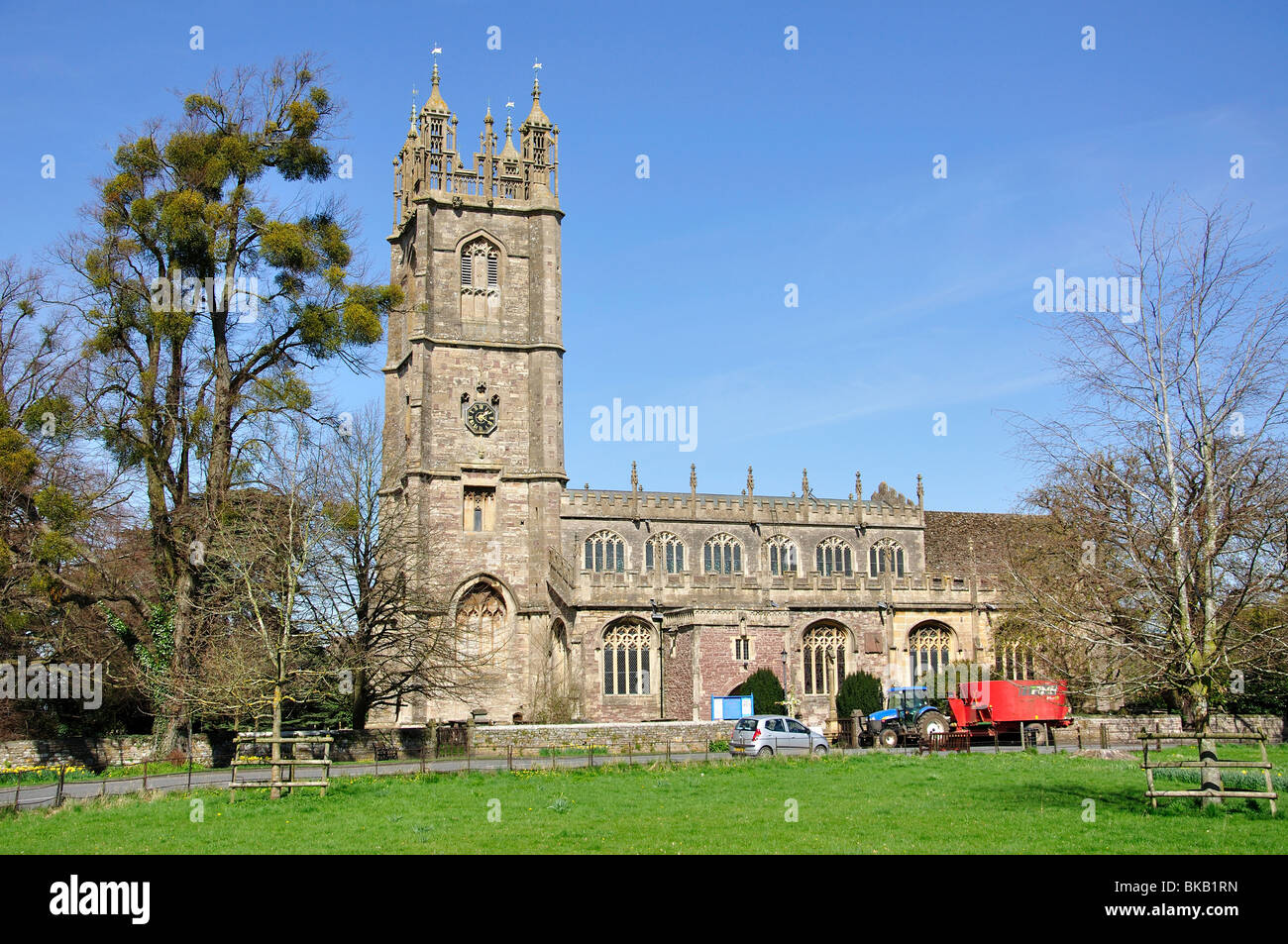 St. Mary's Church, Thornbury, Gloucestershire, England, United Kingdom Stock Photo