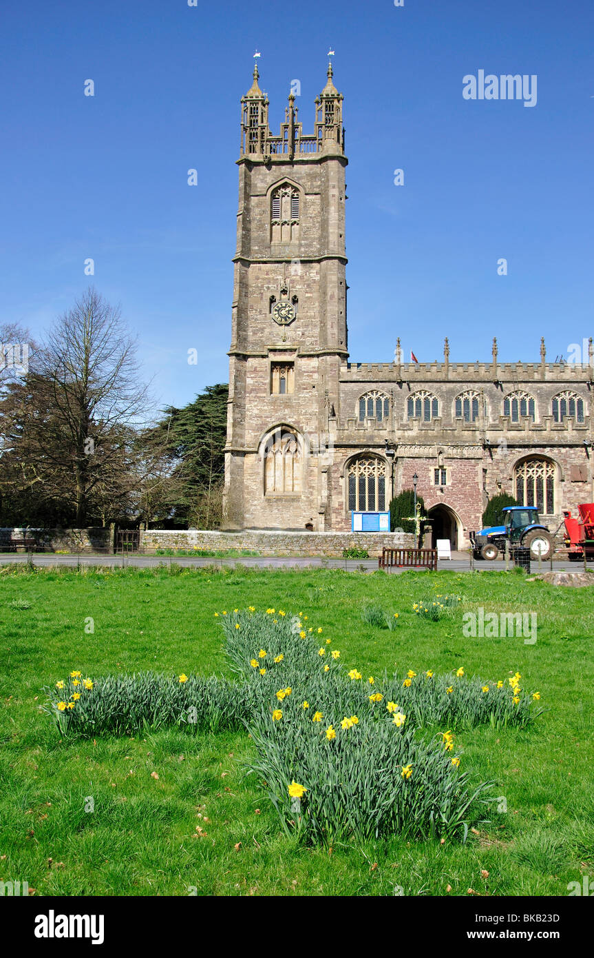 St. Mary's Church, Castle Street, Thornbury, Gloucestershire, England, United Kingdom Stock Photo