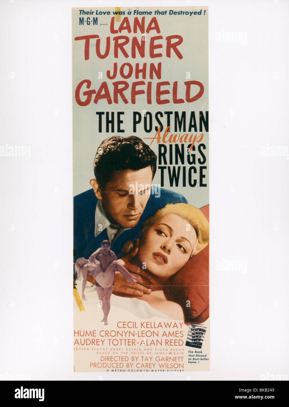 THE POSTMAN ALWAYS RINGS TWICE (1946) POSTER PRT 027 Stock Photo