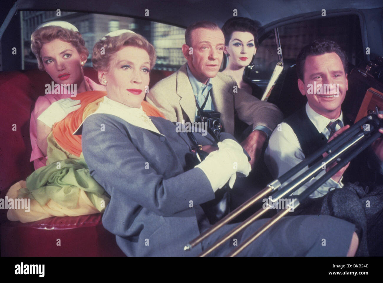 FUNNY FACE (1956) RUTA LEE, KAY THOMPSON, FRED ASTAIRE, DOVIMA, PAUL SMITH FNFC 003 Stock Photo