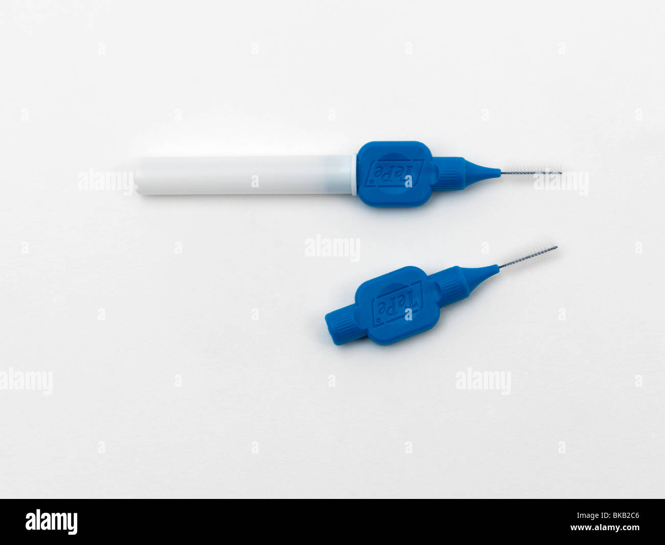 Interdental Brushes Used To Clean Between Teeth Stock Photo Alamy