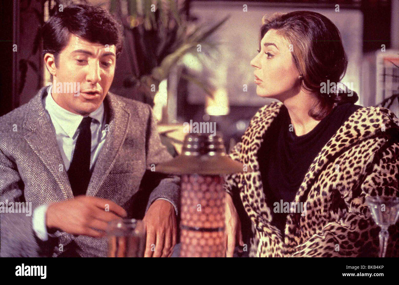 THE GRADUATE (1967) DUSTIN HOFFMAN, ANNE BANCROFT FUR COAT GRD 005