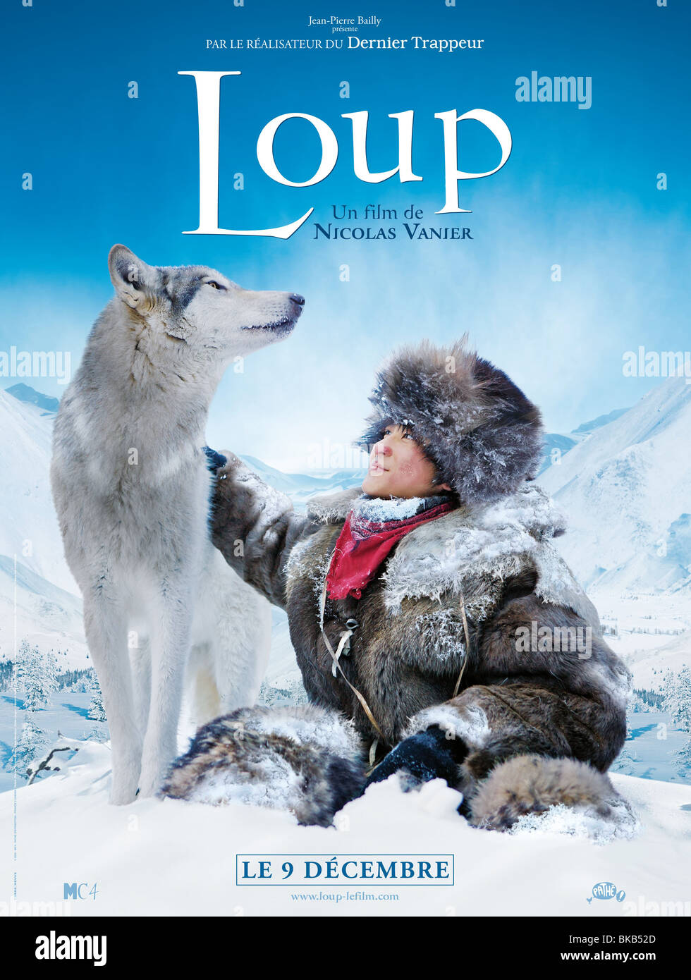 Loup Year: 2009 Director: Nicolas Vanier  Movie poster Stock Photo