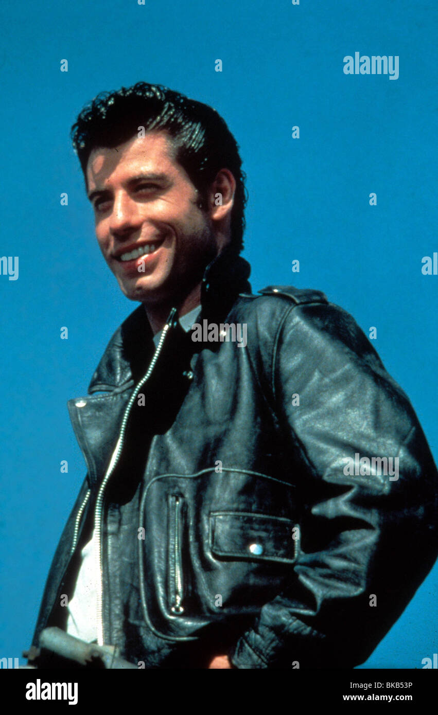 GREASE -1978 JOHN TRAVOLTA GRS Stock Photo