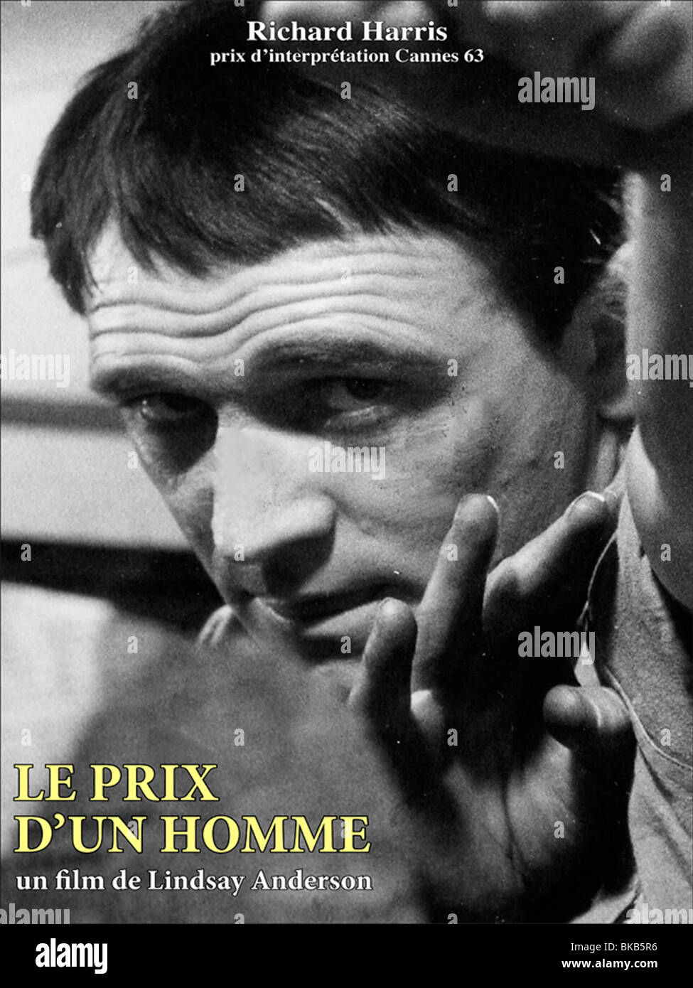 Lindsay anderson richard harris movie poster fr hi-res stock