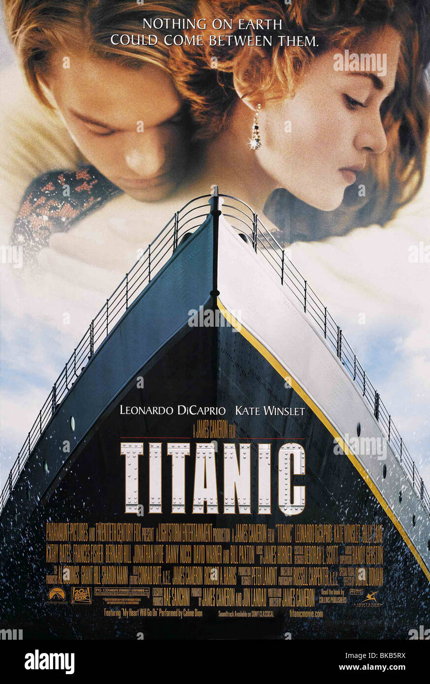 Titanic movie poster hi-res stock photography and images - Alamy