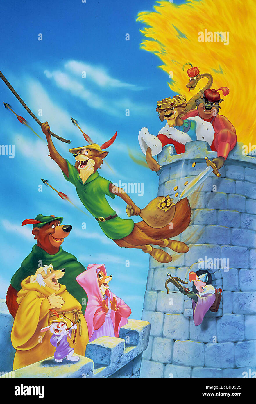 Robin hood disney hi-res stock photography and images - Alamy