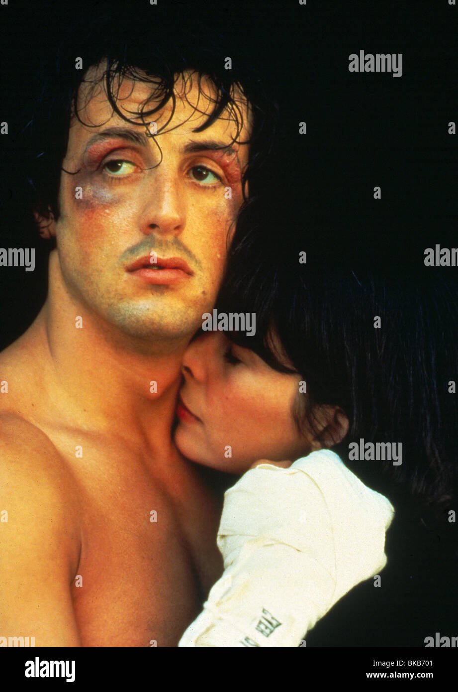 ROCKY (1976) SYLVESTER STALLONE, TALIA SHIRE RKY 010 Stock Photo Alamy