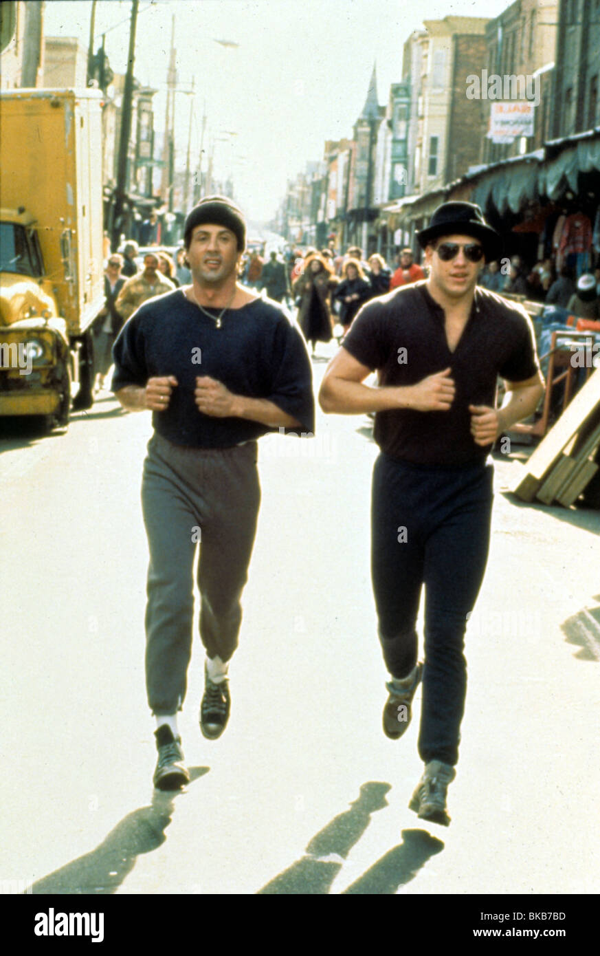 ROCKY V (1990) SYLVESTER STALLONE, TOMMY MORRISON RKV 048 Stock Photo ...