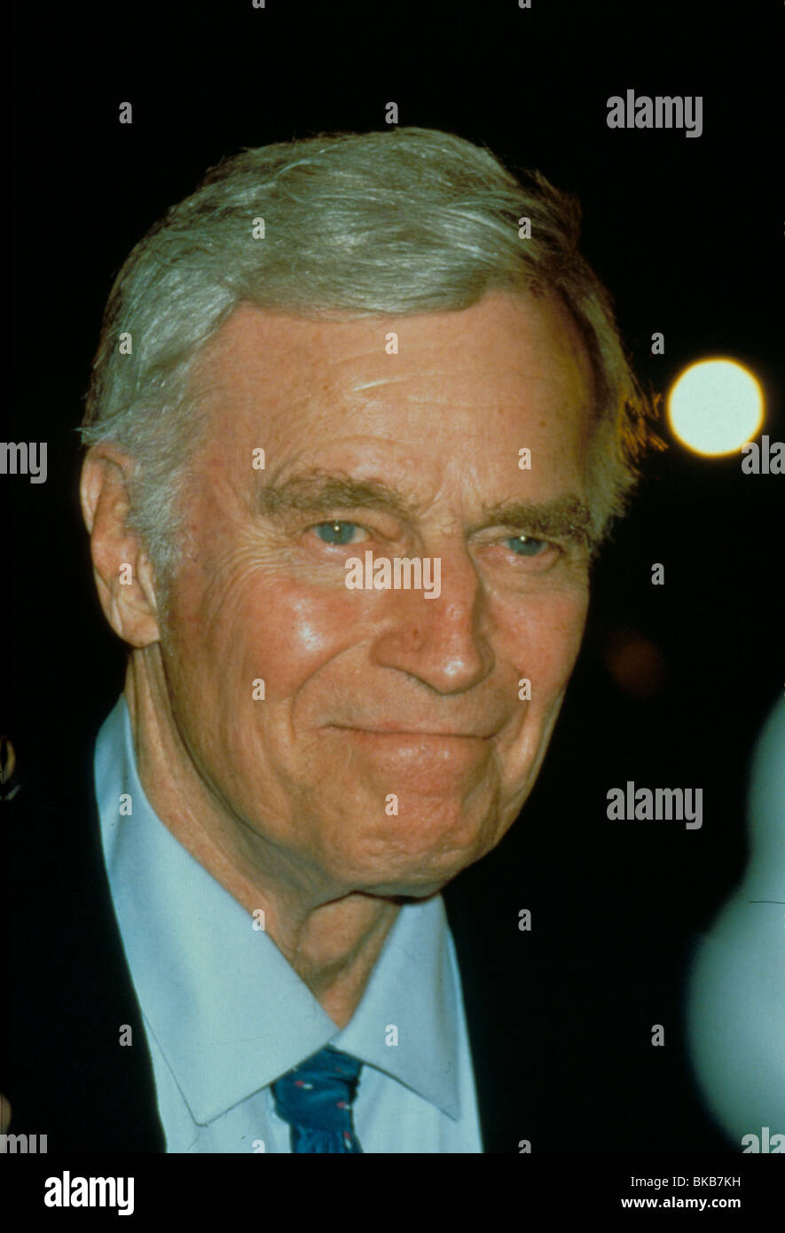 CHARLTON HESTON PORTRAIT Stock Photo - Alamy