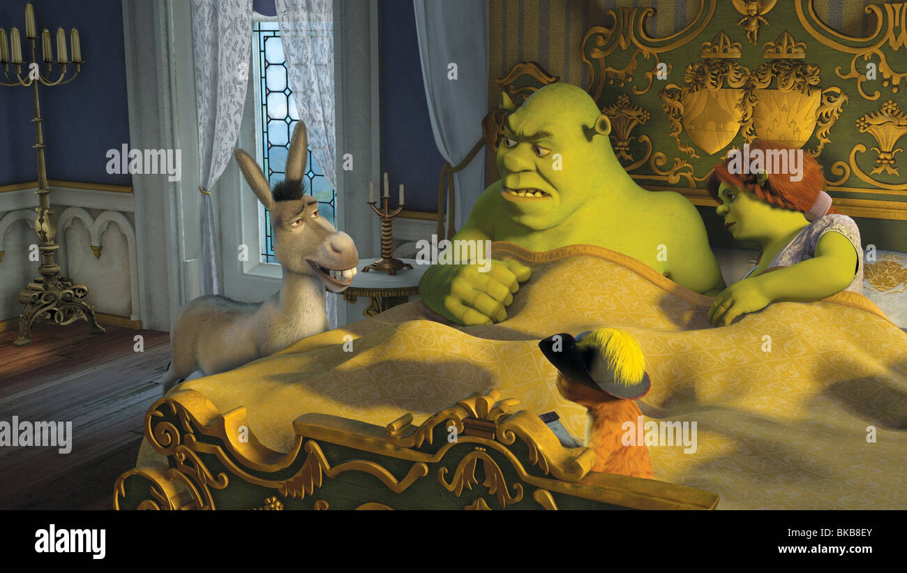 Shrek the Third  Year : 2007 - USA Director : Chris Miller, Raman Hui  Animation Stock Photo