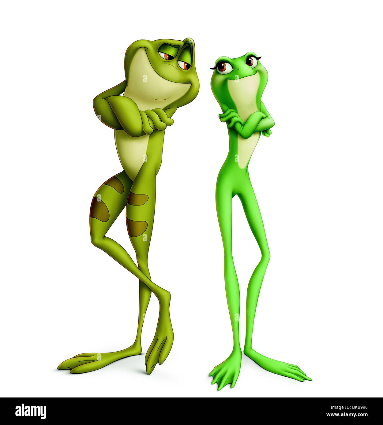 The frog and the princess Cut Out Stock Images & Pictures - Alamy