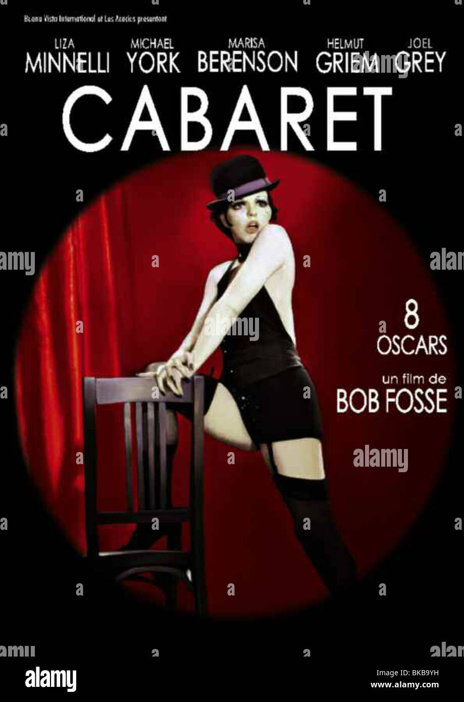 Cabaret Year : 1972 - USA Director : Bob Fosse Liza Minnelli Movie poster  (FR Stock Photo - Alamy