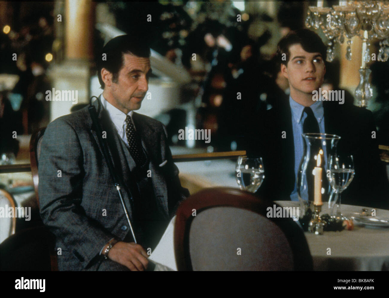 SCENT OF A WOMAN (1992) AL PACINO, CHRIS O'DONNELL SCW 012 H Stock Photo