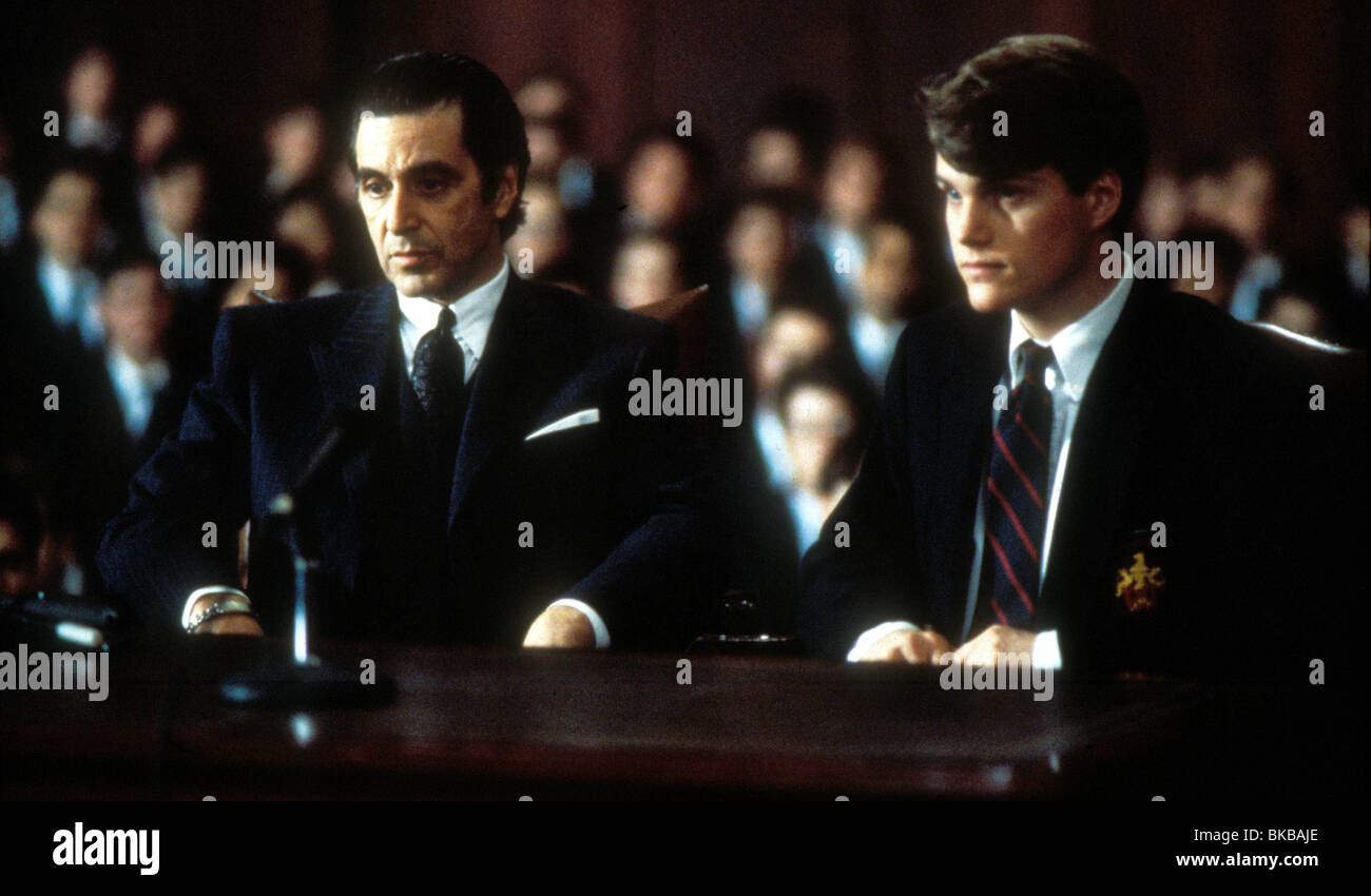 SCENT OF A WOMAN (1992) AL PACINO, CHRIS O'DONNELL SCW 088 Stock Photo