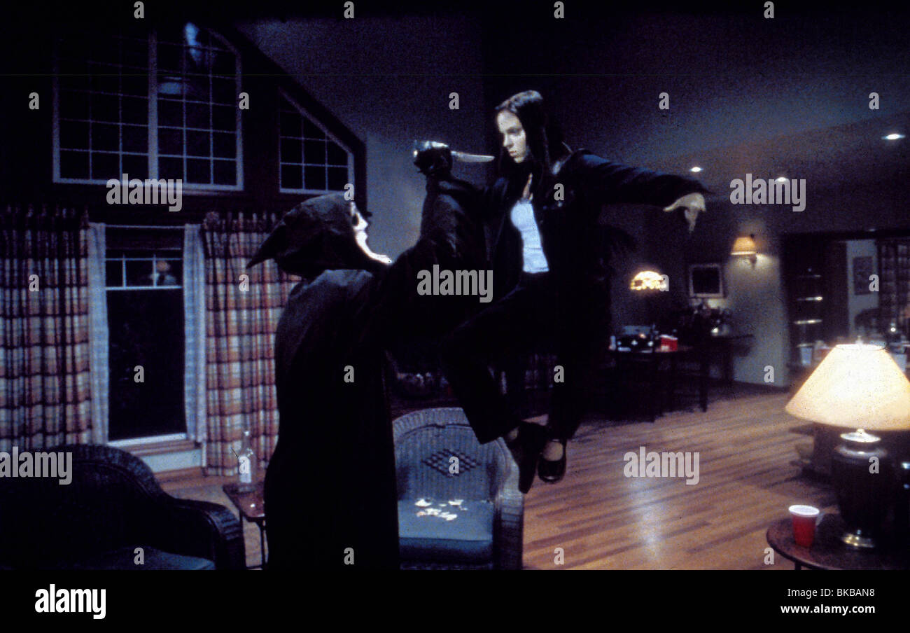 SCARY MOVIE -2000 ANNA FARIS Stock Photo