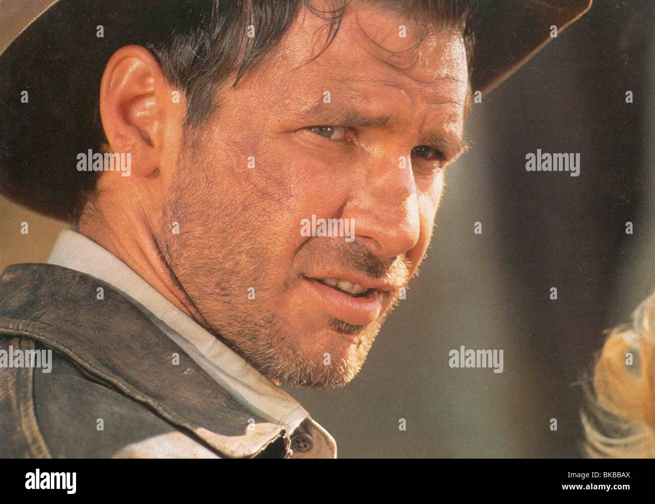 INDIANA JONES AND THE TEMPLE OF DOOM (1984) HARRISON FORD INT 001FOH Stock Photo
