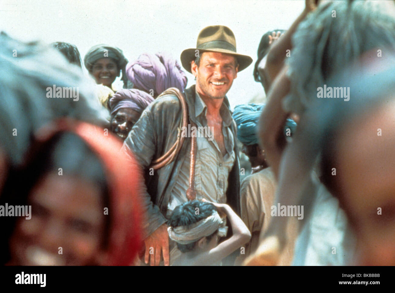 INDIANA JONES AND THE TEMPLE OF DOOM (1984) HARRISON FORD INT 005 Stock Photo