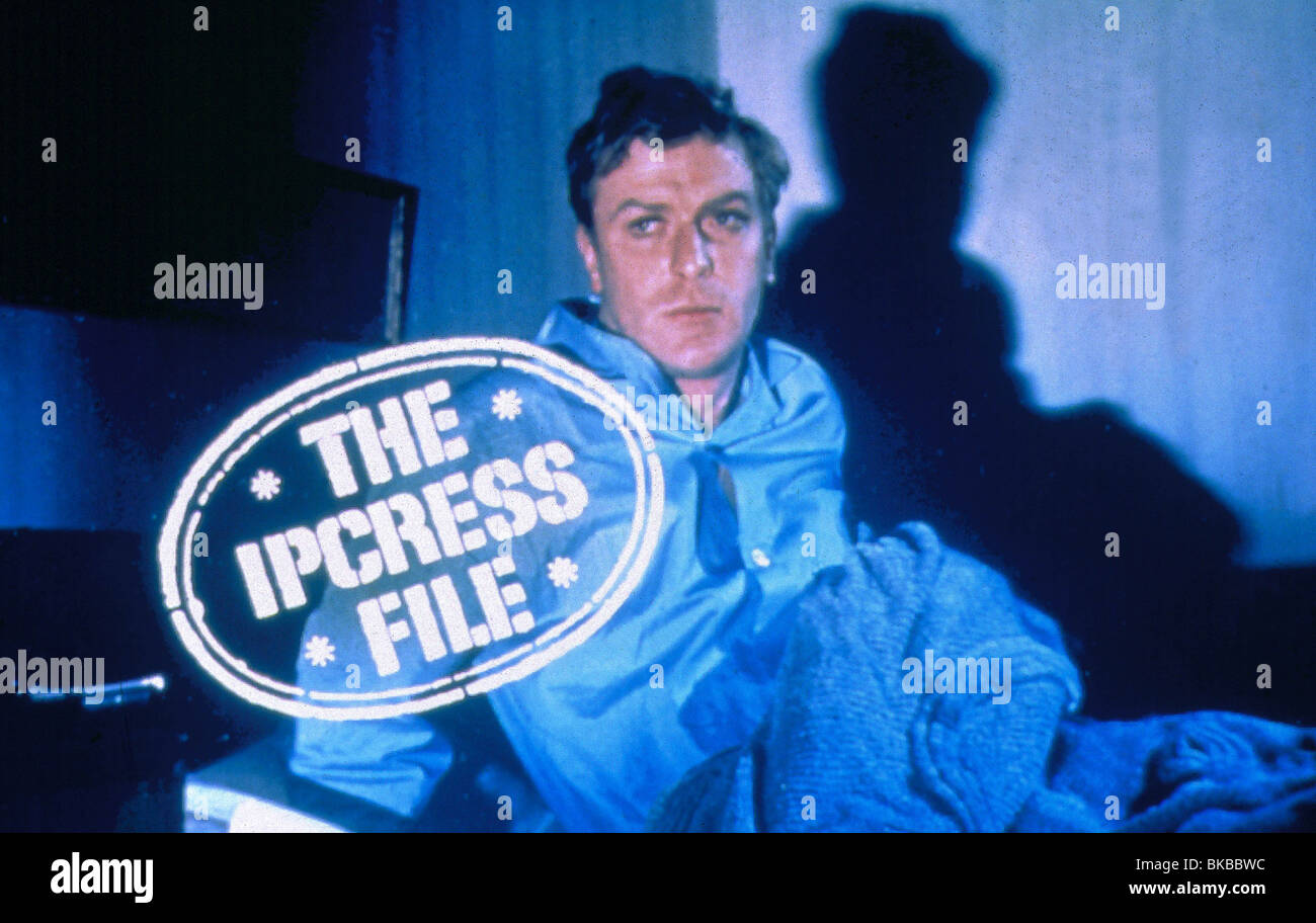 THE IPCRESS FILE (1965) MICHAEL CAINE IPF 010 Stock Photo