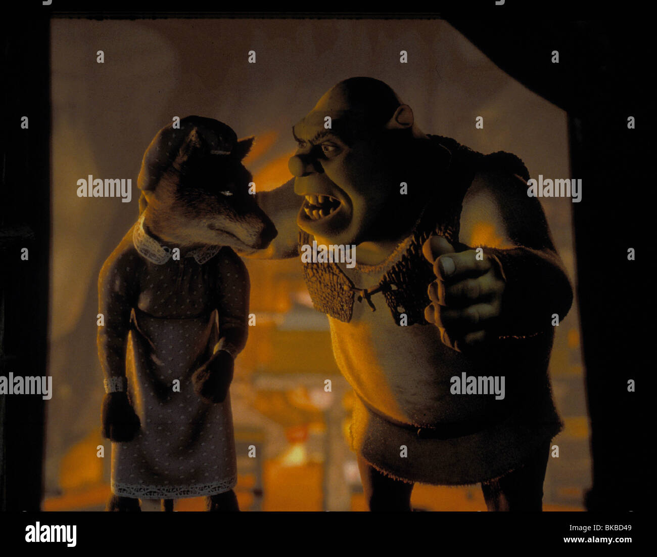 SHREK(2001) ANIMATED Stock Photo