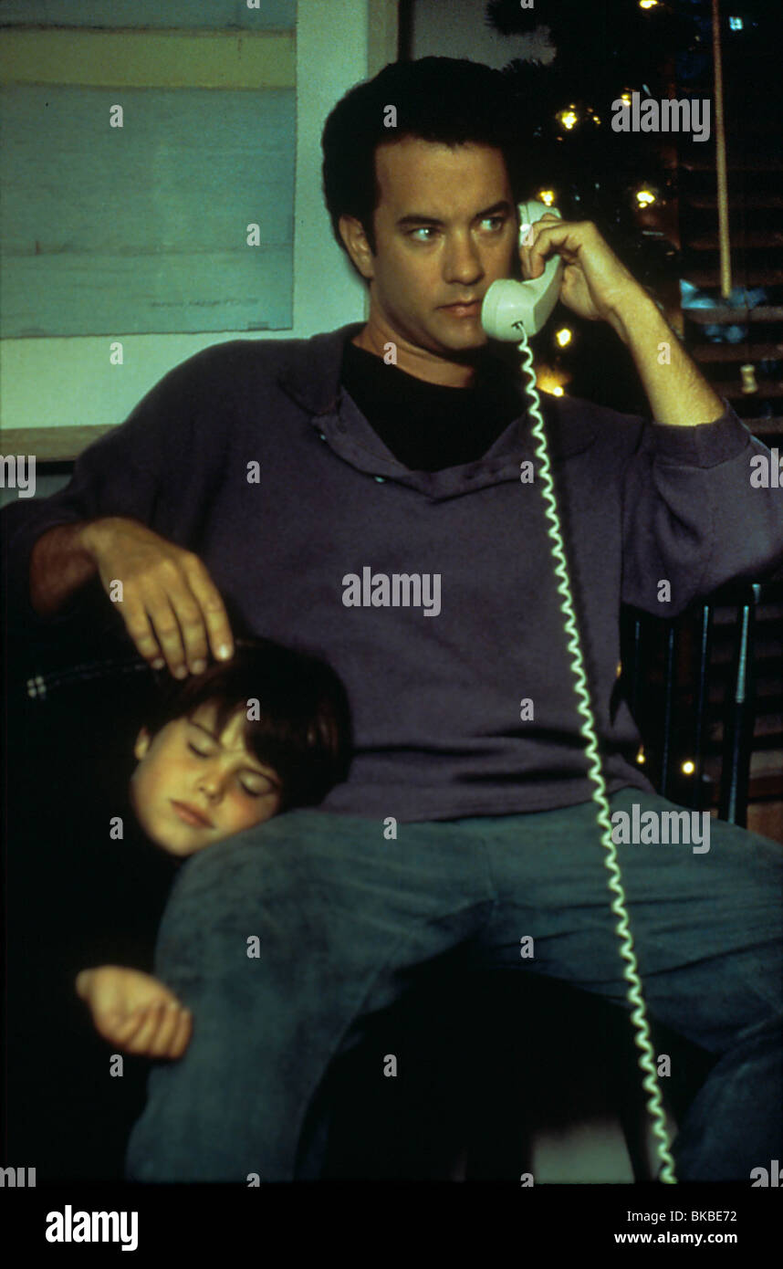 SLEEPLESS IN SEATTLE(1993) ROSS MALINGER, TOM HANKS SIS 141 Stock Photo