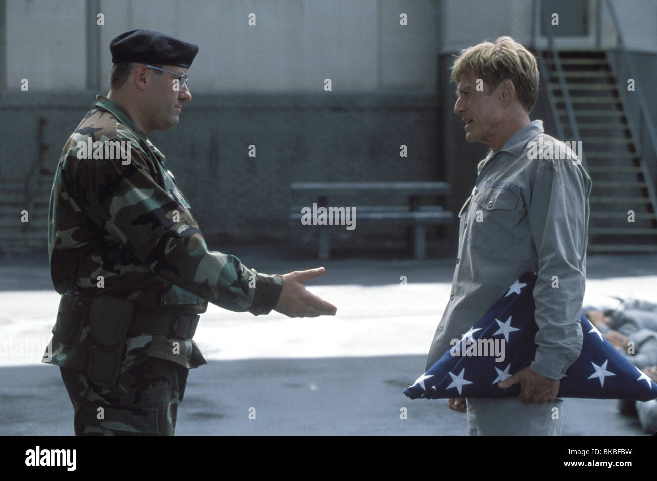 the last castle 2001 james gandolfini robert redford lacs 001 8755 stock photo alamy