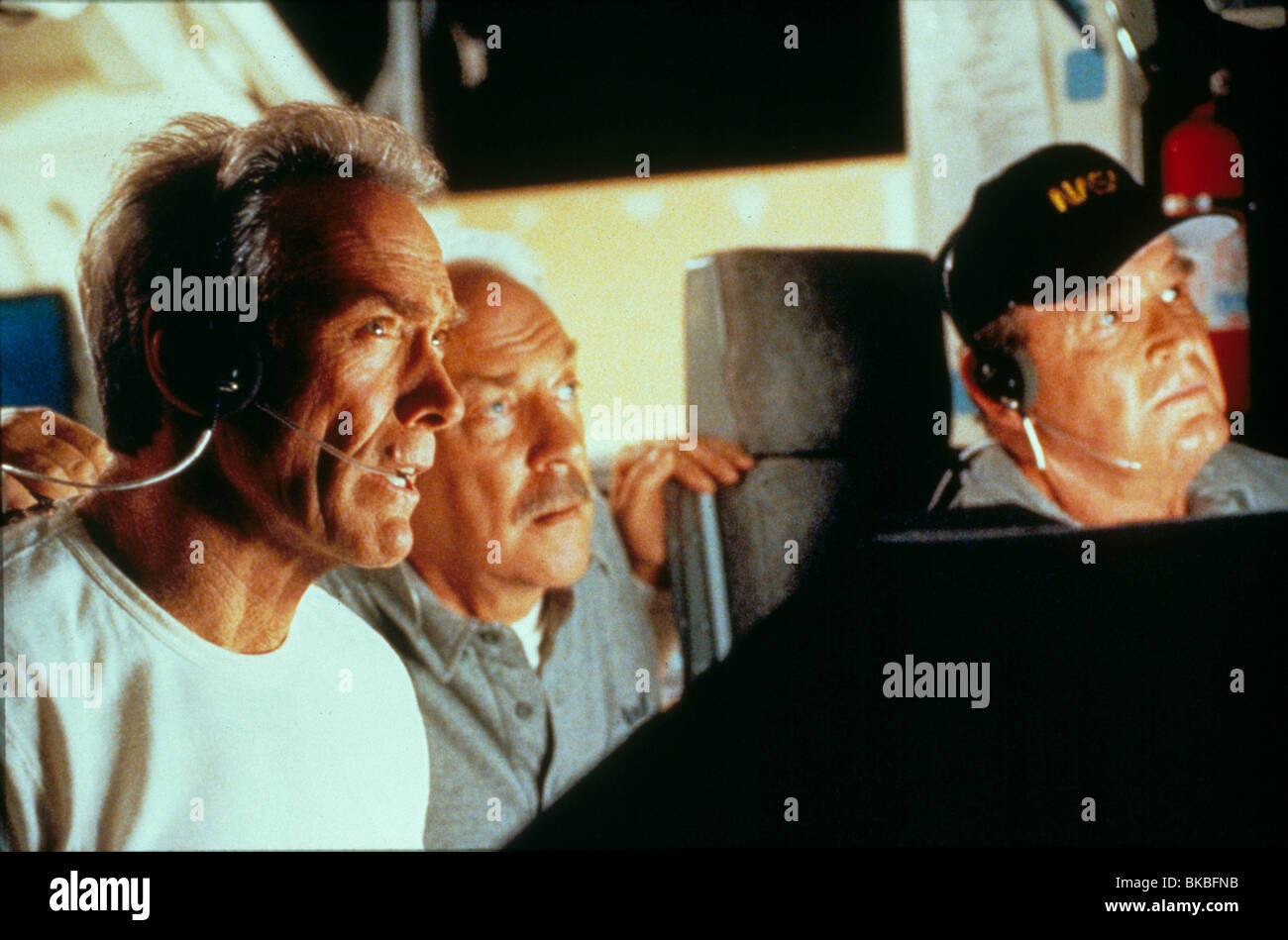 SPACE COWBOYS (2000) CLINT EASTWOOD, DONALD SUTHERLAND, JAMES GARNER SCOW 077 Stock Photo Alamy