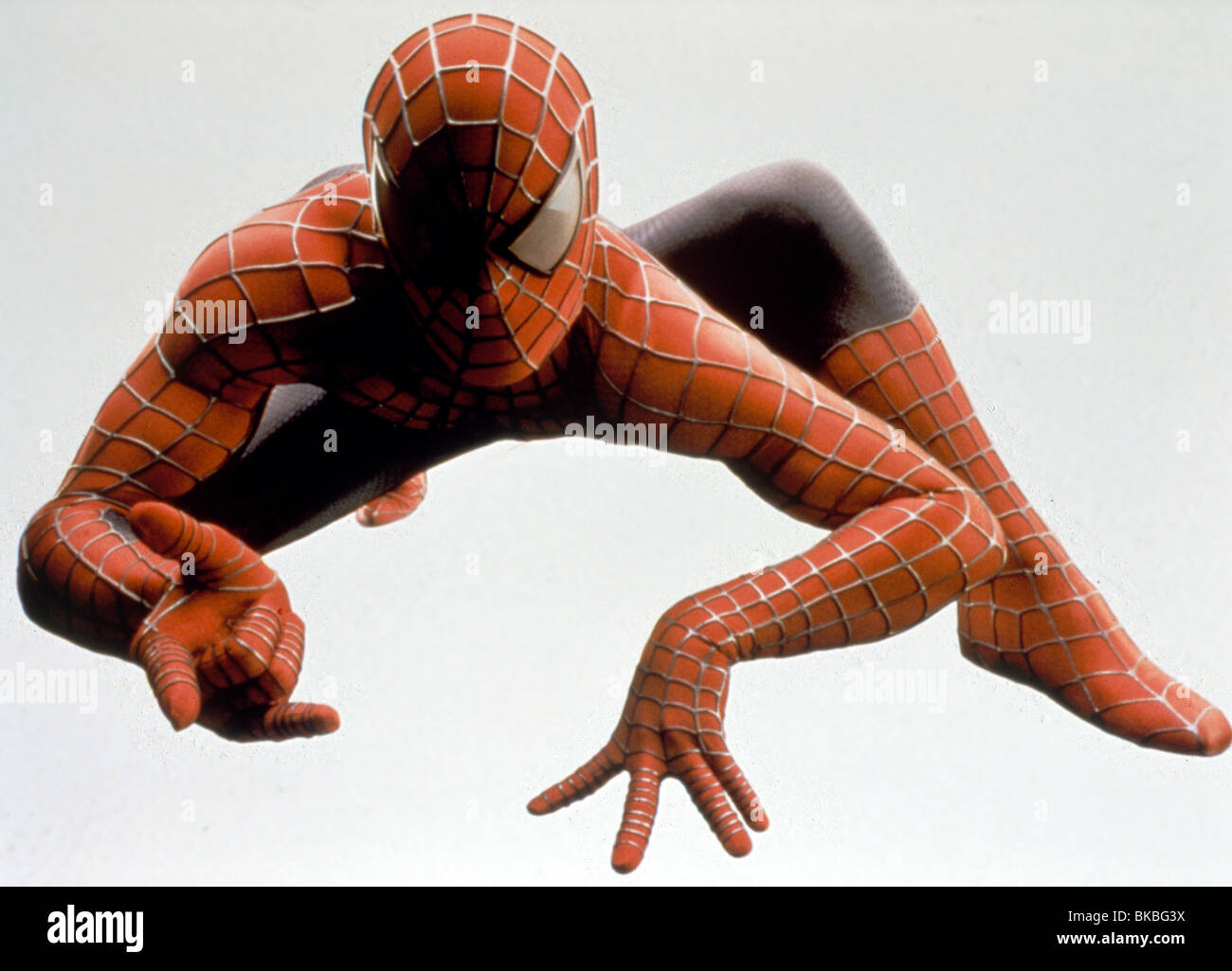 SPIDER-MAN (2002) SPIDERMAN (ALT) TOBEY MAGUIRE SPDR 029 Stock Photo