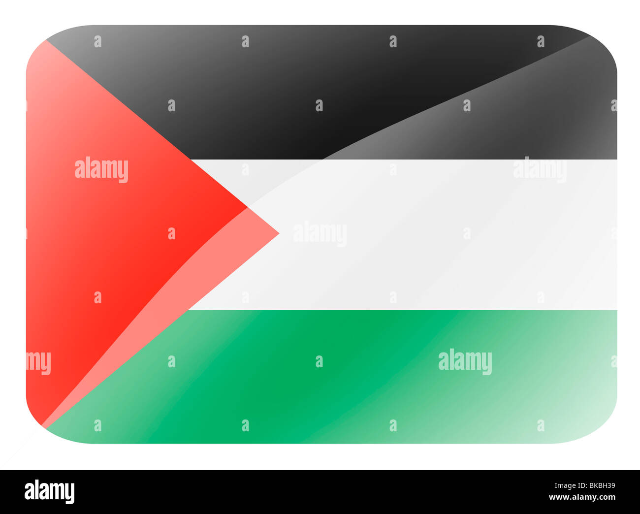 Palestine flag Stock Photo