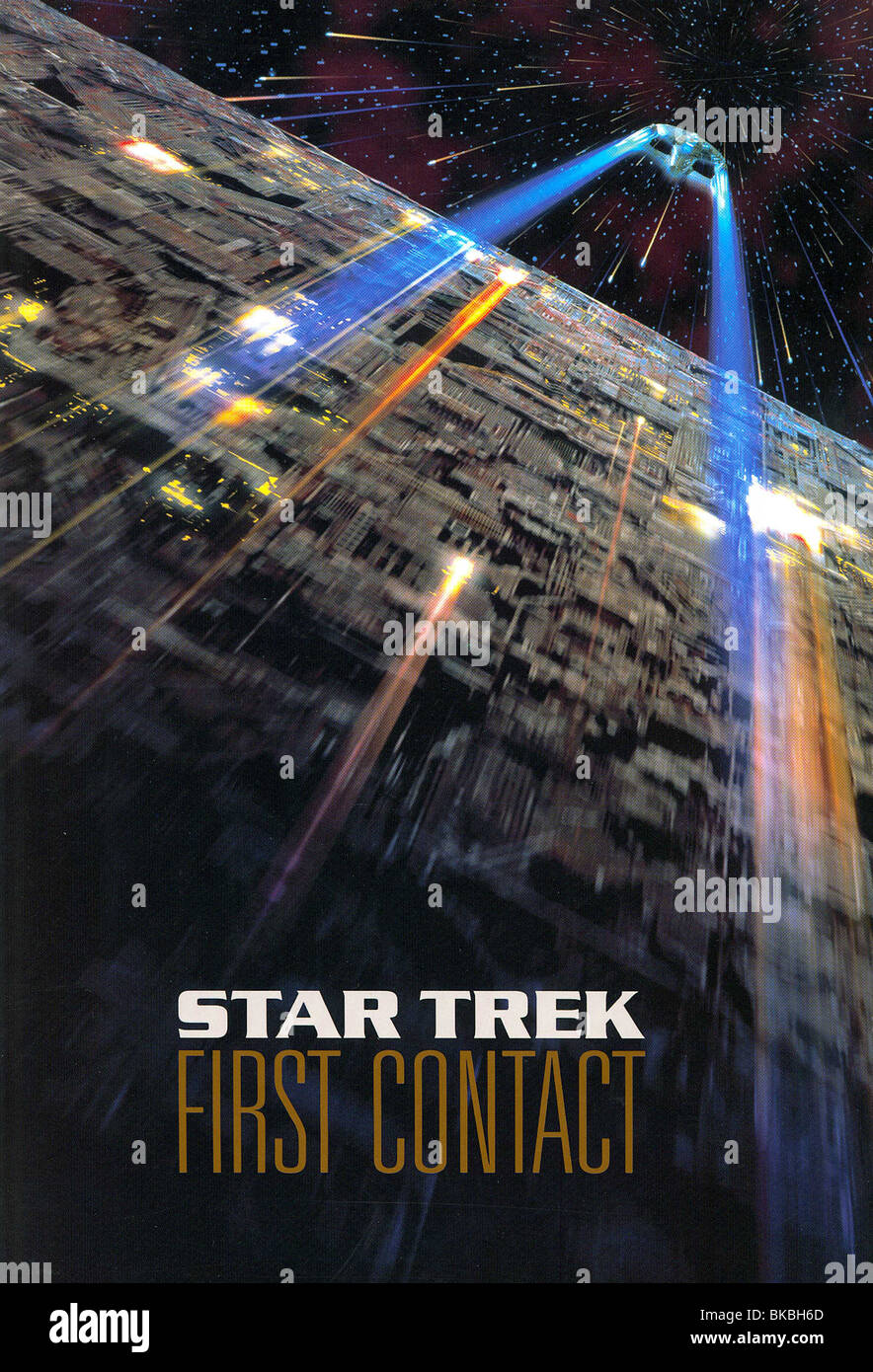 STAR TREK: FIRST CONTACT (1996) POSTER STFC 001PK Stock Photo