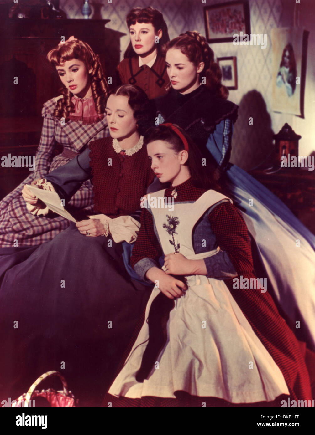 LITTLE WOMEN (1949) ELIZABETH TAYLOR, MARY ASTOR, JUNE ALLYSON, JANET LEIGH, MARGARET O'BRIEN LLTW 001CP Stock Photo