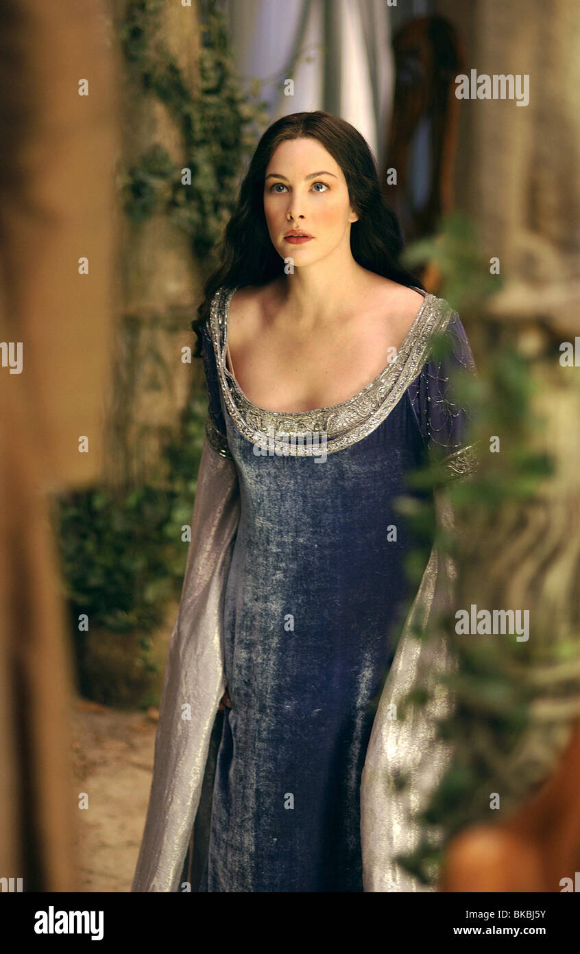 THE LORD OF THE RINGS: THE TWO TOWERS (2002) LIV TYLER, ARWEN TWRS 001 5 Stock Photo