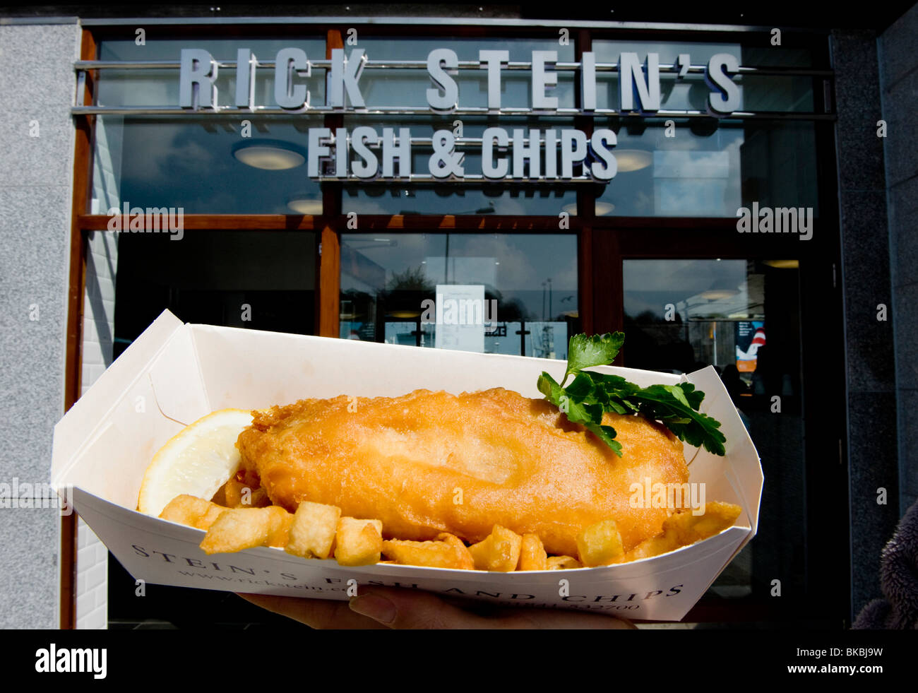 Rick Stein's fish and chips Restaurant and take away, Falmouth