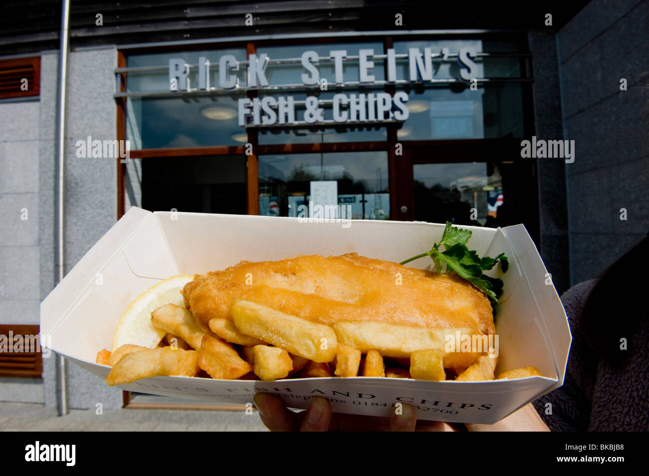 Rick Stein's fish and chips Restaurant and take away, Falmouth