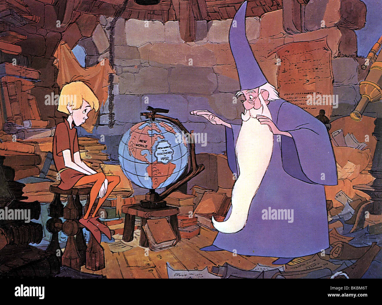 Disney sword in the stone (1963) hi-res stock photography and images - Alamy