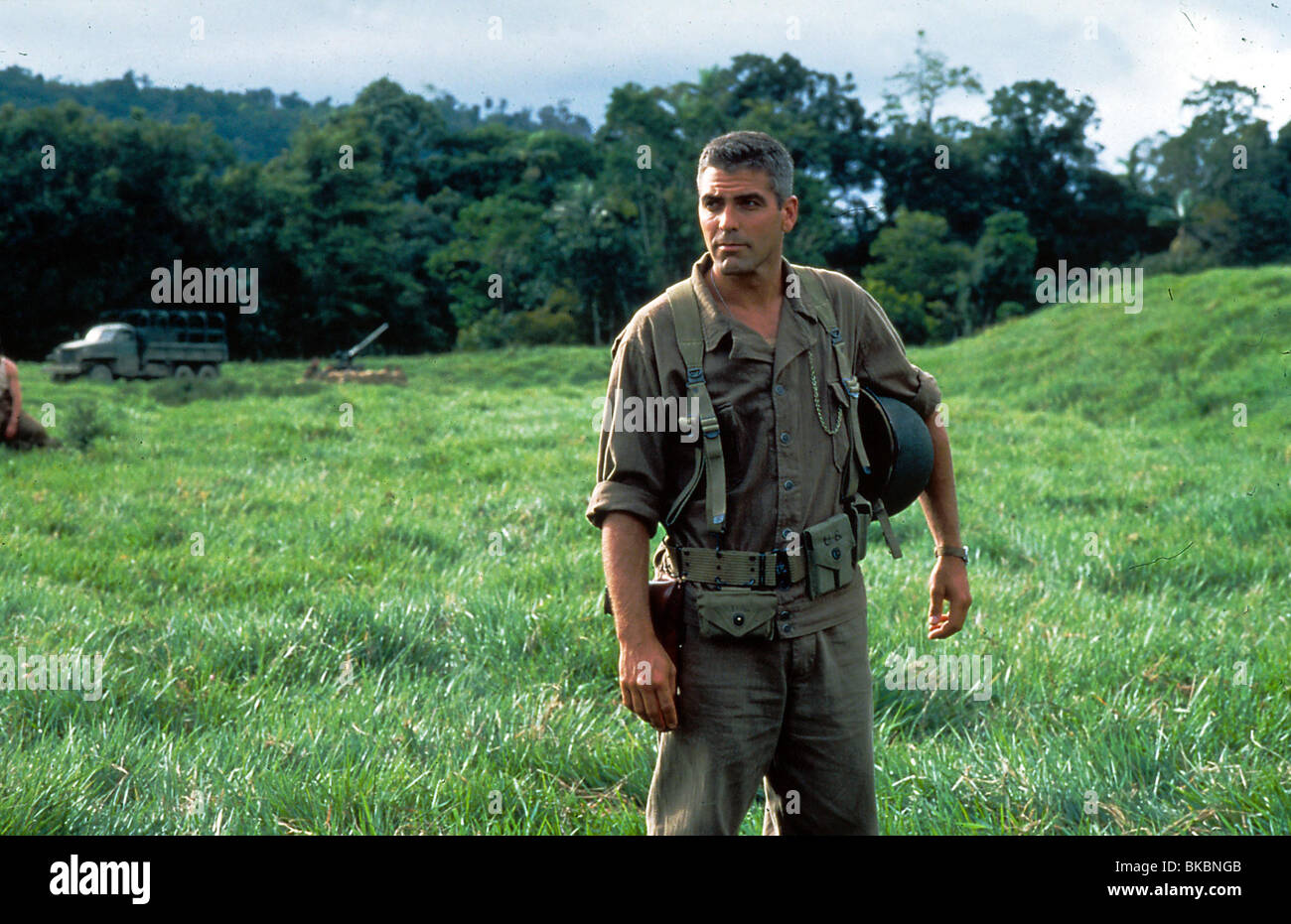 THE THIN RED LINE GEORGE CLOONEY TRLI 024 *** Stock Photo