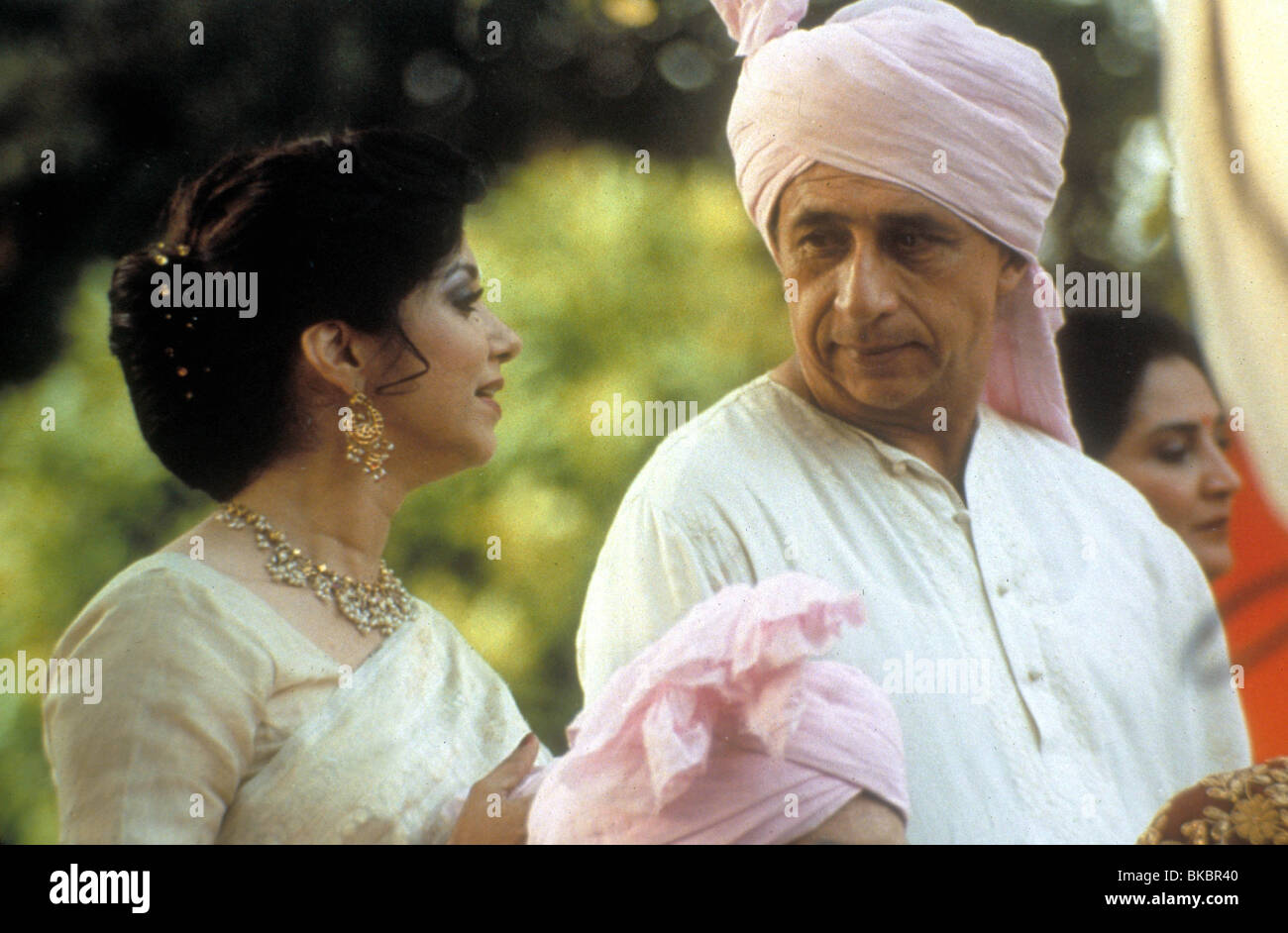 MONSOON WEDDING LILLETE DUBEY, NASEERUDDIN SHAH MSWD 003 *** Stock Photo