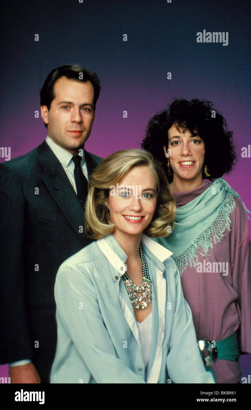 MOONLIGHTING (TV) (1985) BRUCE WILLIS, CYBILL SHEPHERD, ALLYCE 