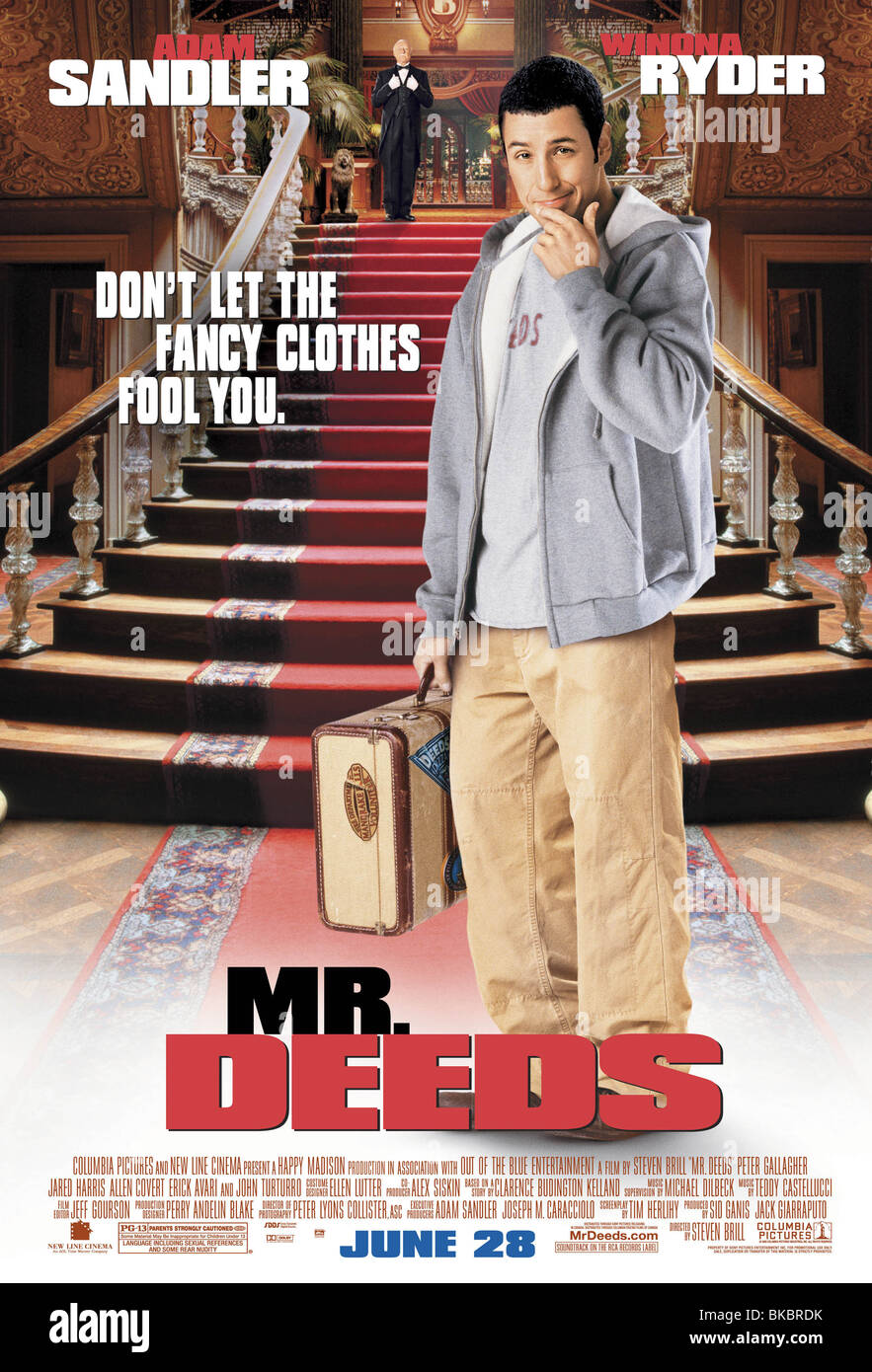 Mr deeds adam sandler hires stock photography and images Alamy