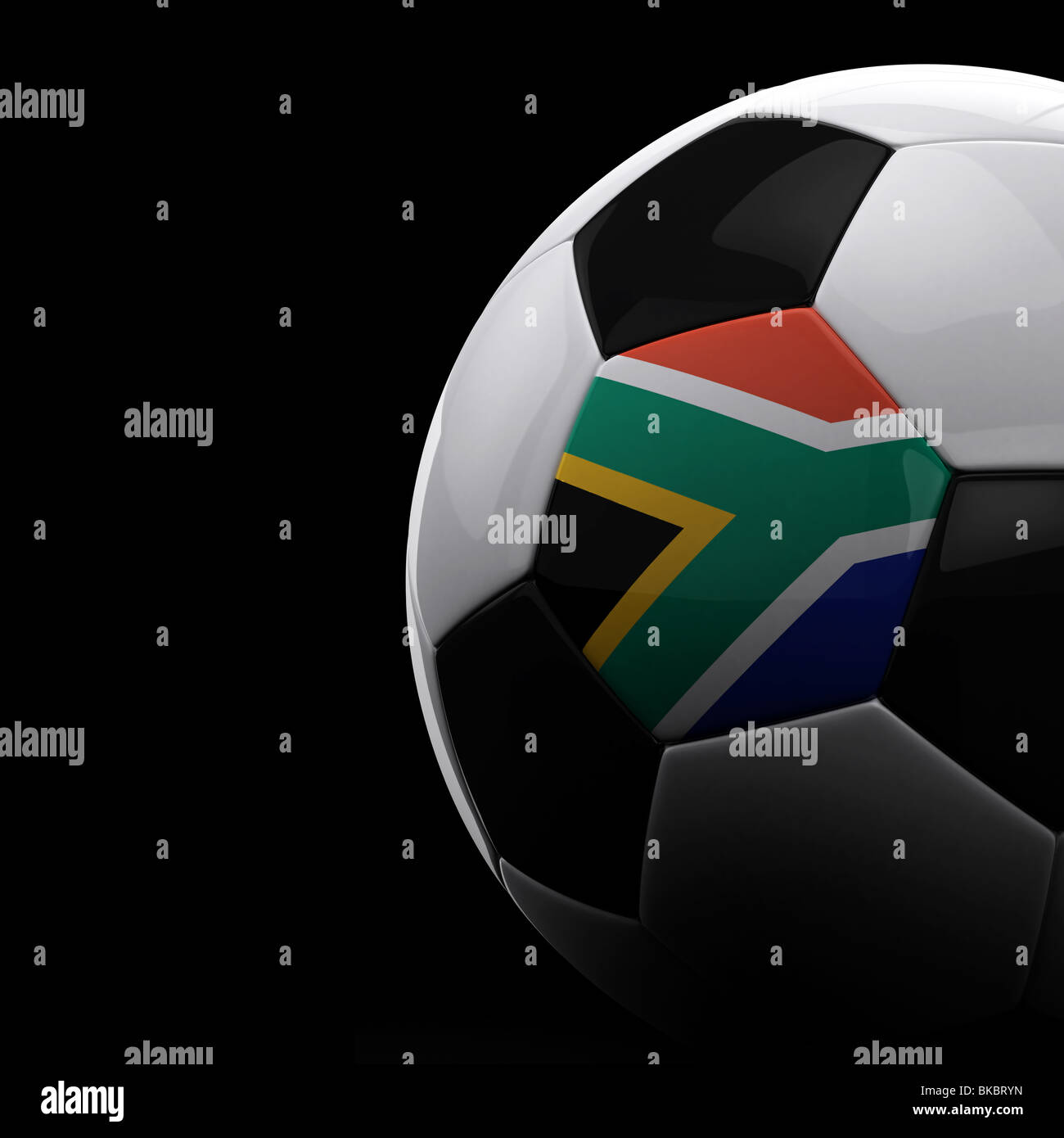 South African soccer ball Stock Photo Alamy