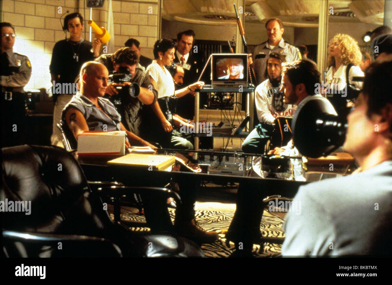 NATURAL BORN KILLERS WOODY HARRELSON,ROBERT DOWNEY JR NBKS 025 L Stock Photo